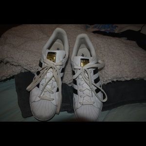 adidas superstar sneakers!
